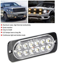20 pc 6 LED Truck Car Warning Lights Breakdown Emergency Light Police Lights 12V 12smd LED Constant Warning Light Rear Side Lamp