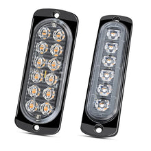 20 pc 6 LED Truck Car Warning Lights Breakdown Emergency Light Police Lights 12V 12smd LED Constant Warning Light Rear Side Lamp